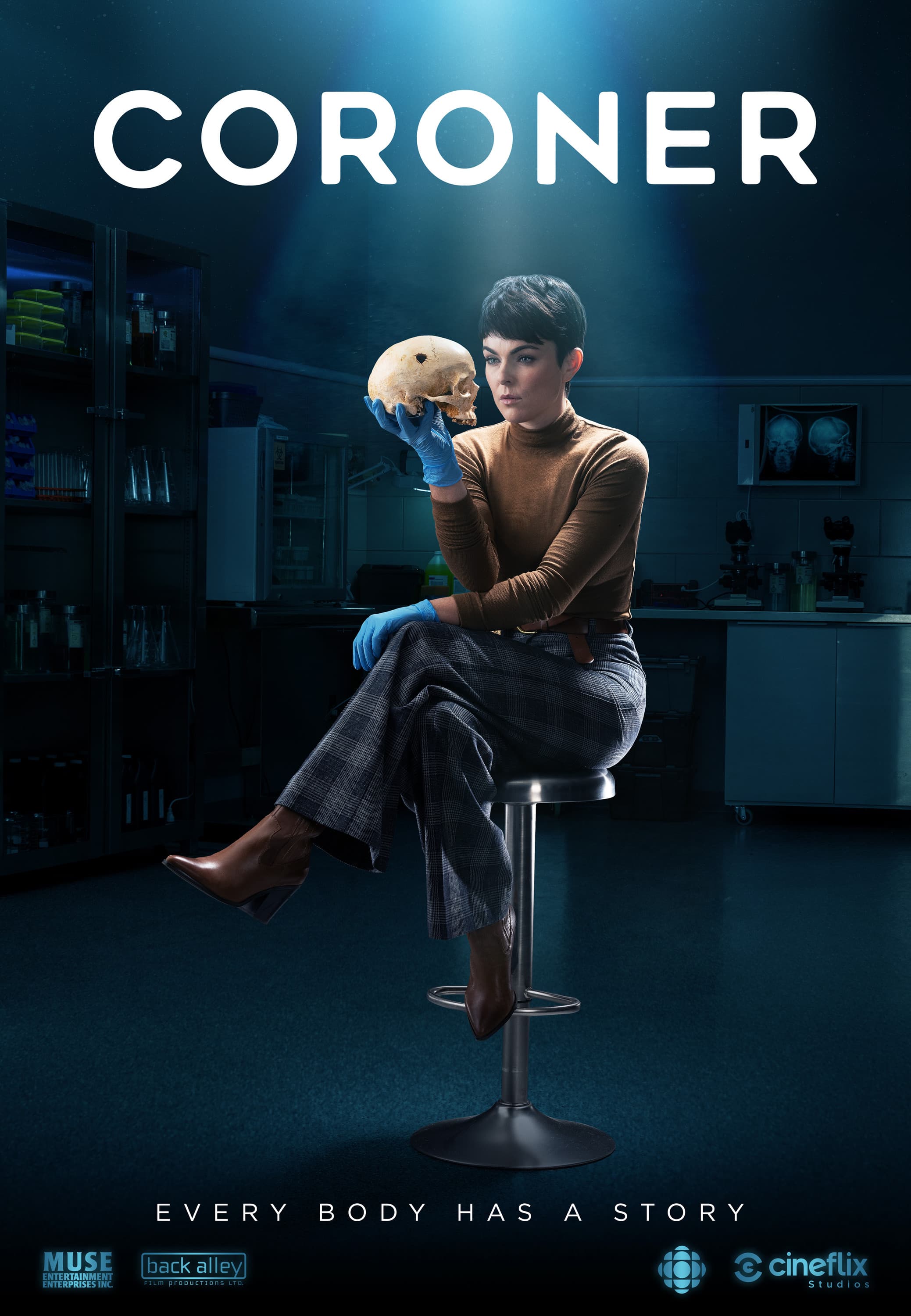 Coroner production promotional artwork
