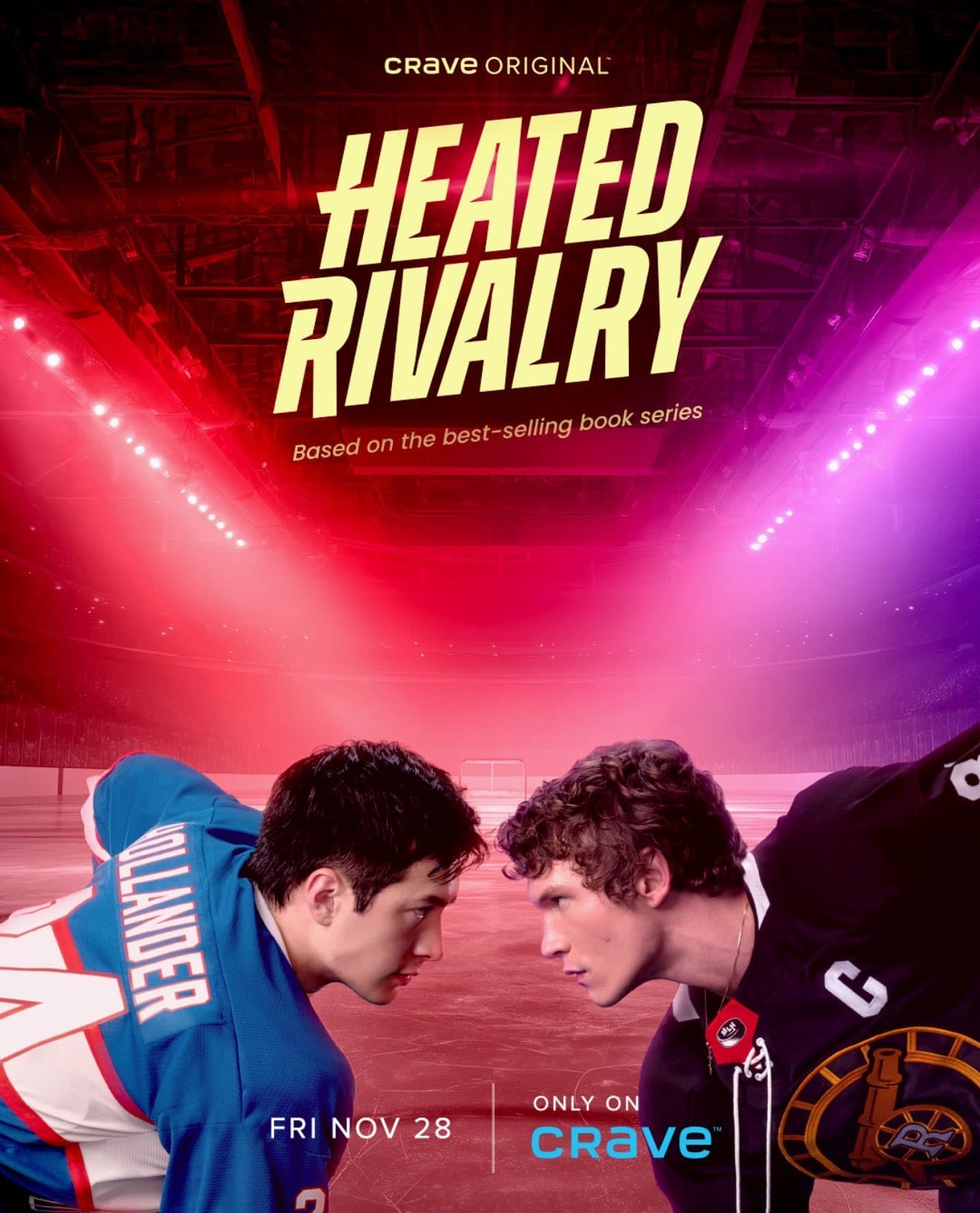 Heated Rivalry production promotional artwork